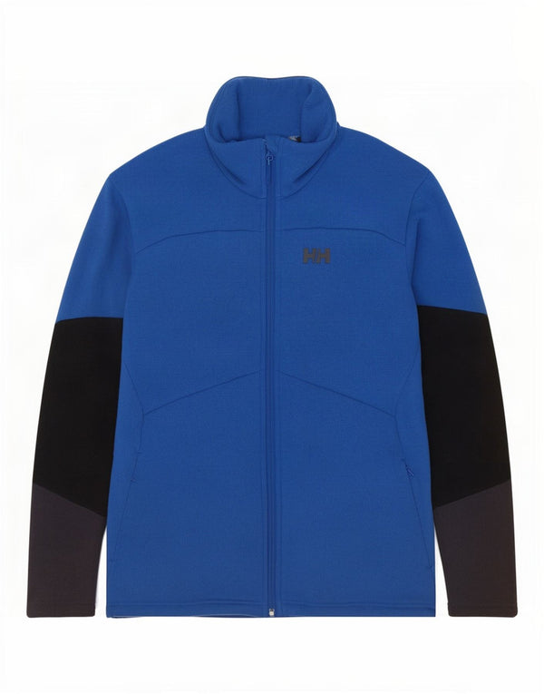 Helly Hansen Veste de survêtement pour homme Large Bleu Colorblock Polyester