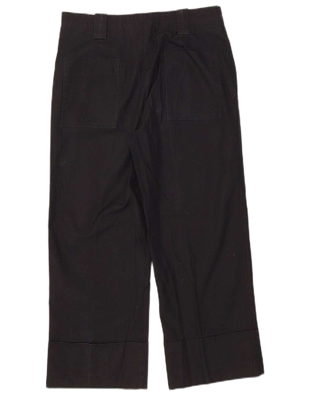 Pantalon court Zara Femme Medium W28 L24 Coton noir