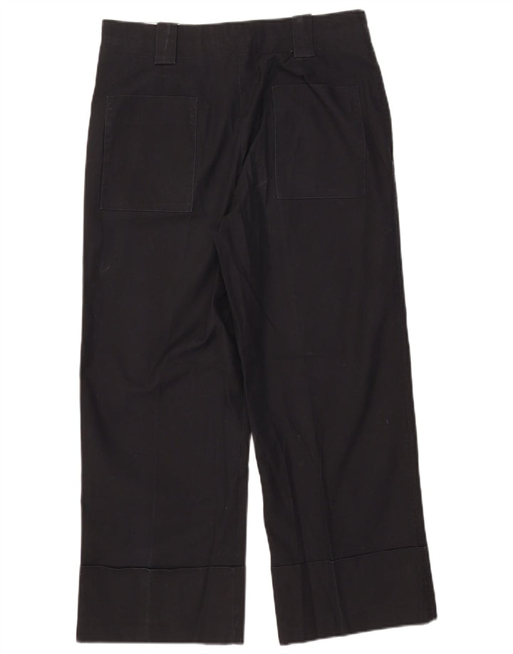Pantalon court Zara Femme Medium W28 L24 Coton noir