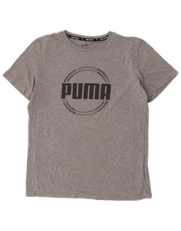 Puma T-Shirt Graphique Garçon 15-16 ans Gris