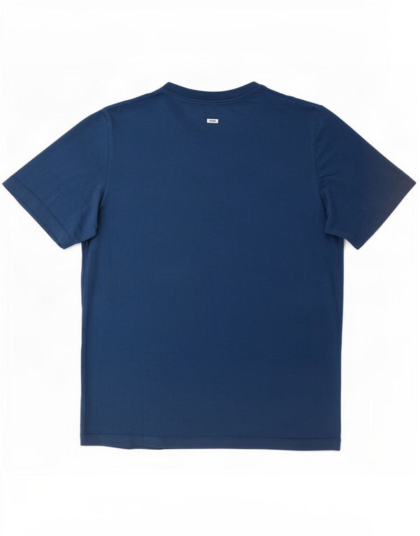 Nike T-Shirt Homme Grand Bleu Coton