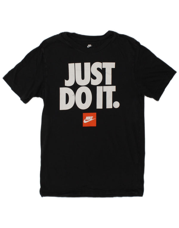 Nike Mens Graphic T-Shirt Top XS Noir Coton