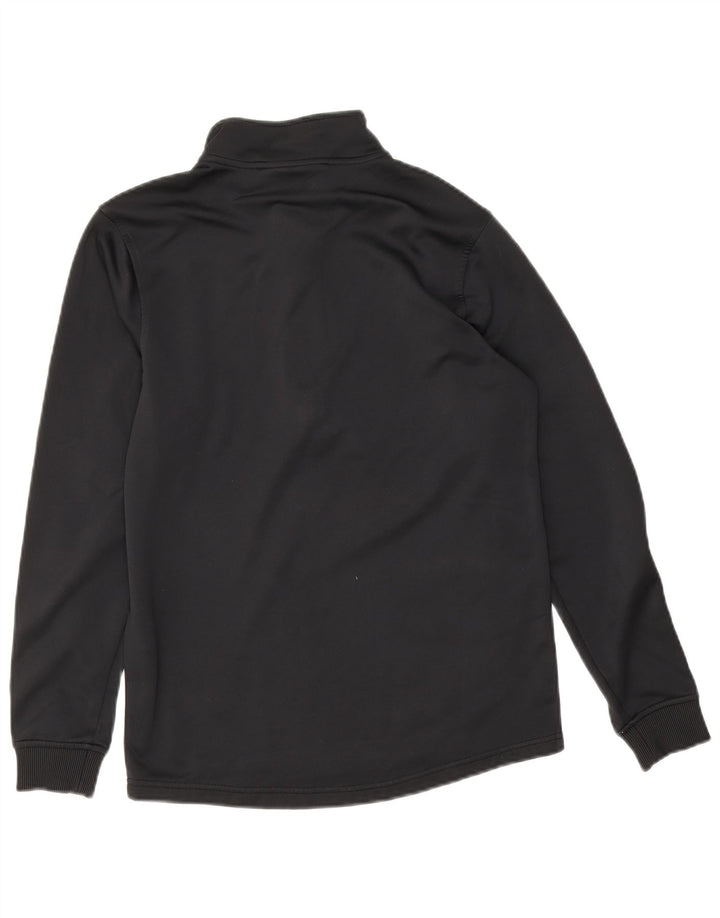 Under Armour Cold Gear Zip Neck Sweatshirt Jumper XS Noir Polyester