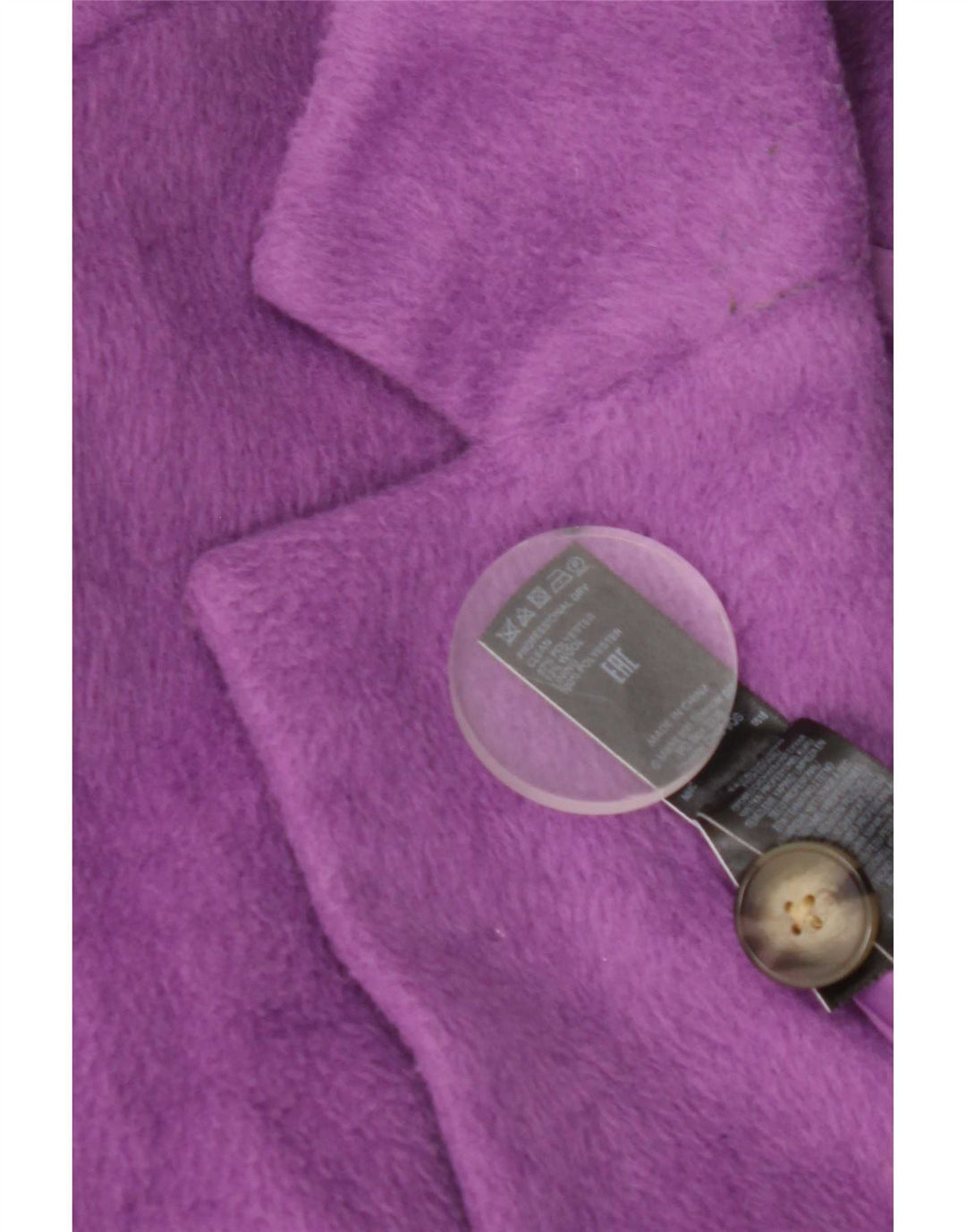 Marks & Spencer Manteau pour femme UK 14 Large Violet Polyester
