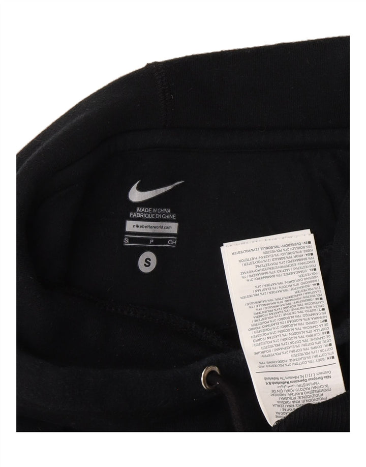 NIKE Mens Hoodie Jumper Small Black Cotton Vintage Nike and Second-Hand Nike from Messina Hembry 