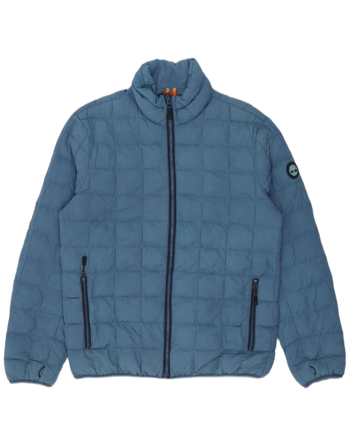 Timberland Veste matelassée Liner pour hommes UK 38 Nylon bleu moyen