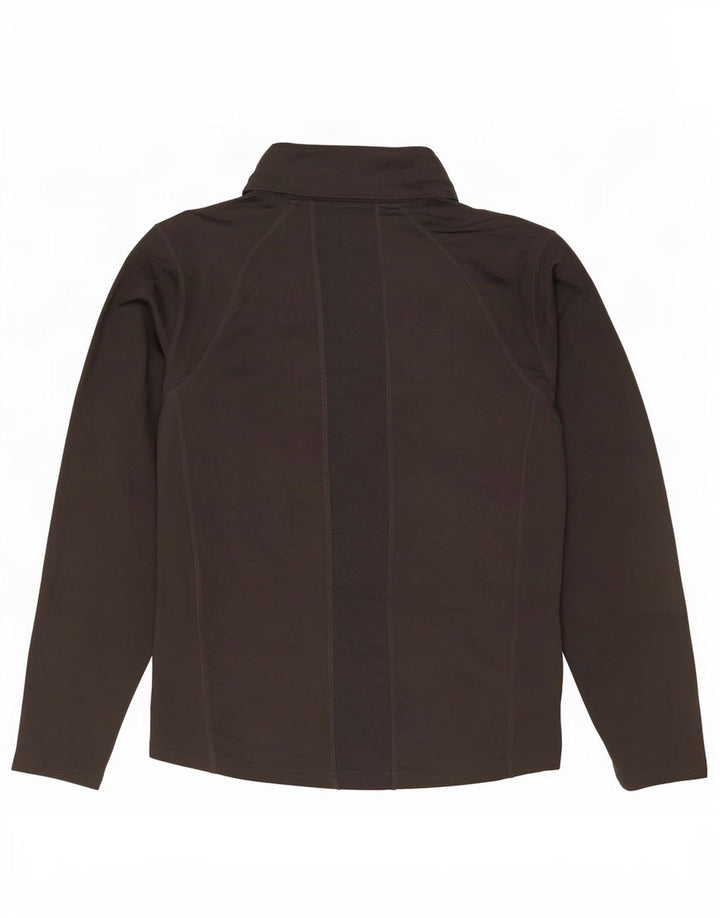 Mountain Warehouse Haut IsoCool Zip Neck Manches Longues Homme Gris Moyen
