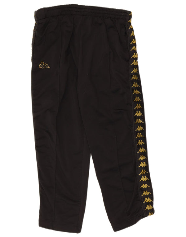 Kappa Pantalon de survêtement court graphique pour femme UK 16 Large Noir