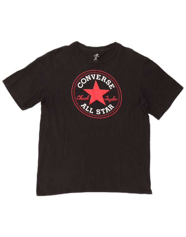 Converse T-Shirt Graphique Chuck Taylor Homme Noir Moyen