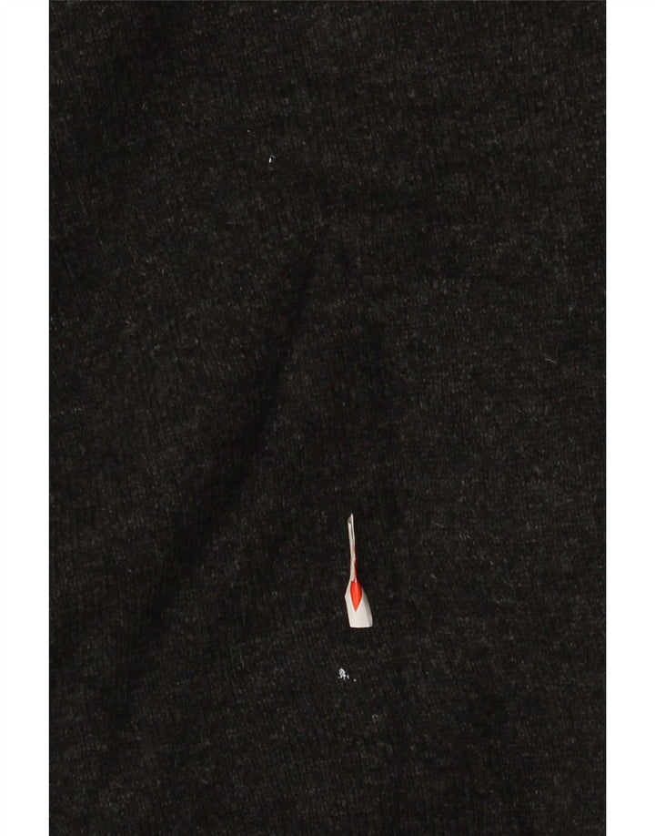Zara Pull col V pour homme en laine d'agneau Gris Large