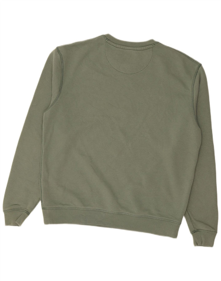 JACK WILLS Sweat-Shirt Homme Kaki Moyen Coton