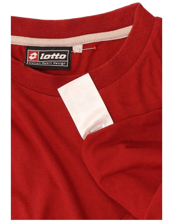 Lotto Débardeur Homme 2XL Rouge Coton
