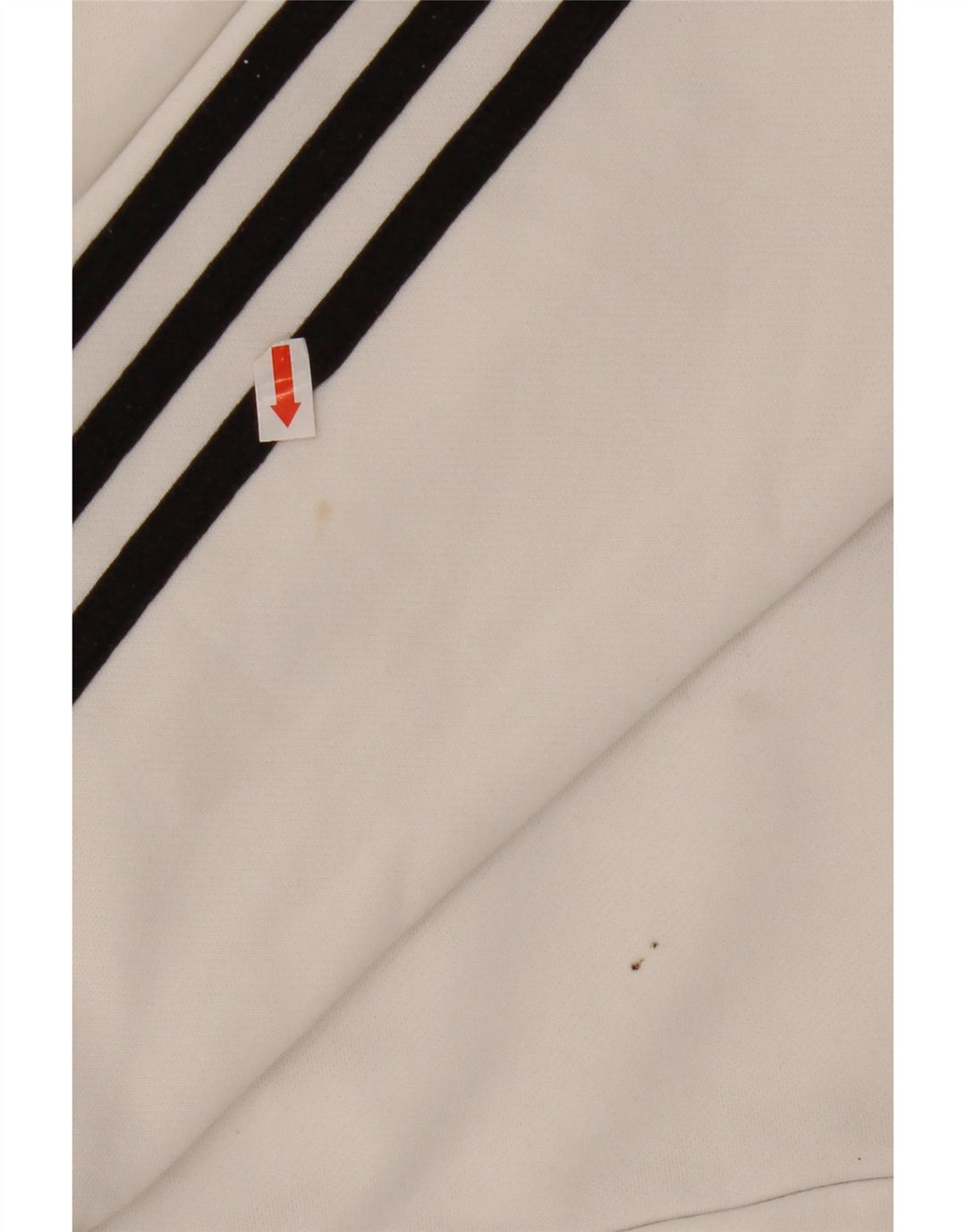 ADIDAS Veste de survêtement Climalite pour femme UK 16/18 Large Blanc