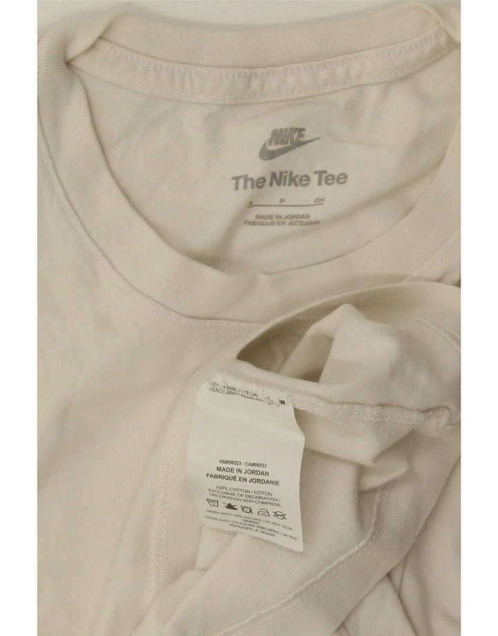 Nike T-Shirt Homme Petit Blanc Coton