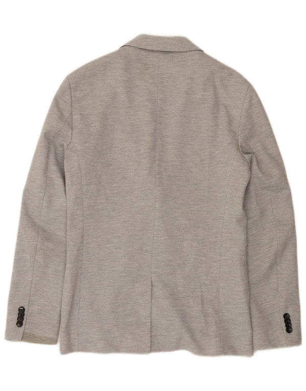Zara Veste blazer à 2 boutons pour homme UK 38 Gris moyen