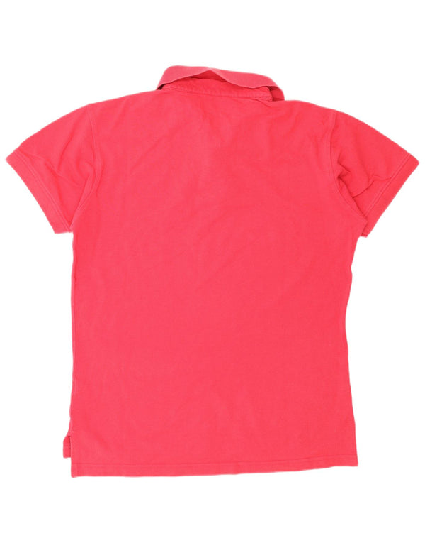 Tommy Hilfiger Polo Homme Rose Moyen Coton