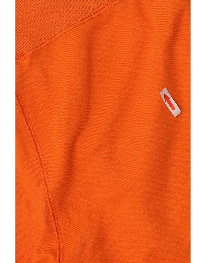 Champion Short de Sport Graphique Homme Orange Moyen Coton