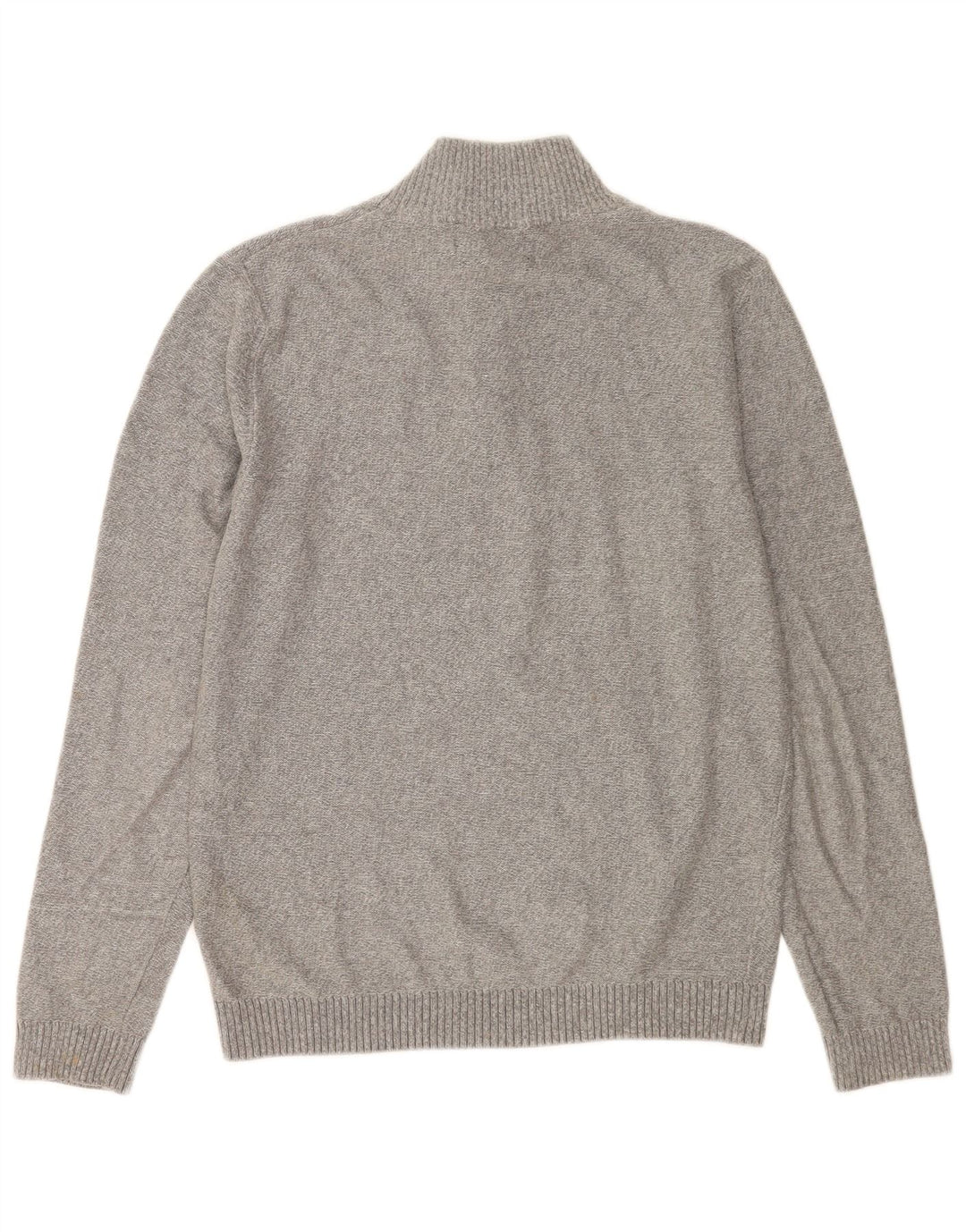 Jack & Jones Pull à col zippé pour homme Petit gris Coton
