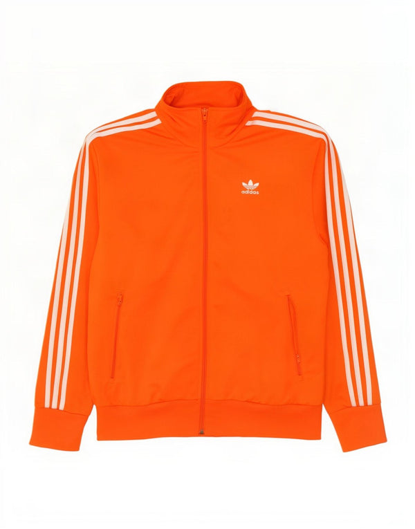 Adidas Veste de survêtement pour homme Orange moyen Polyester
