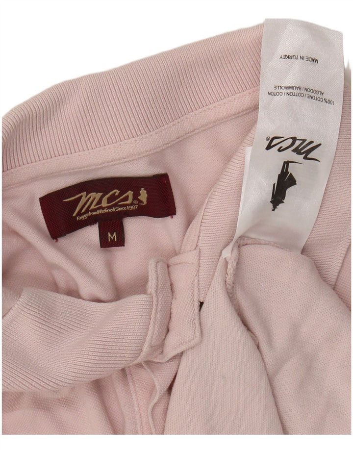 MARLBORO CLASSICS Polo Homme Rose Moyen Coton