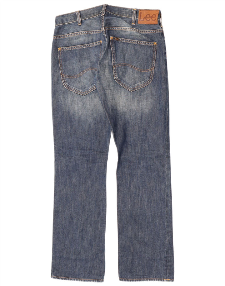Lee Jean Droit Knox W30 L32 Homme Bleu Coton