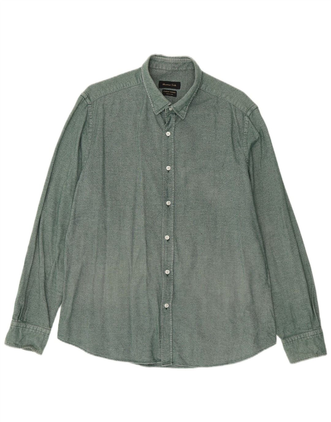 Massimo Dutti Chemise Homme XL Vert
