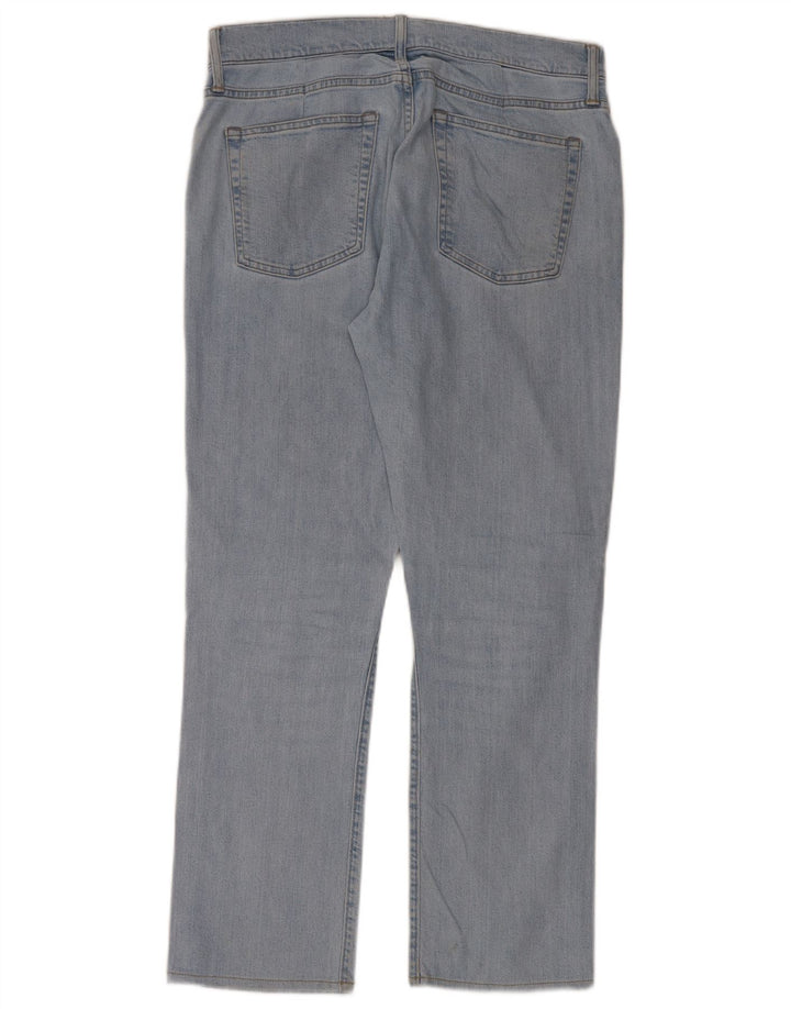 J. Crew Jean droit 770 homme W34 L32 bleu coton