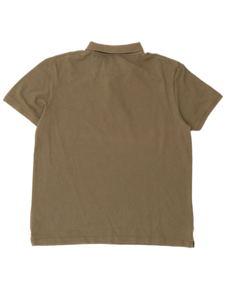 Timberland Polo Regular Fit Homme Grand Kaki Coton