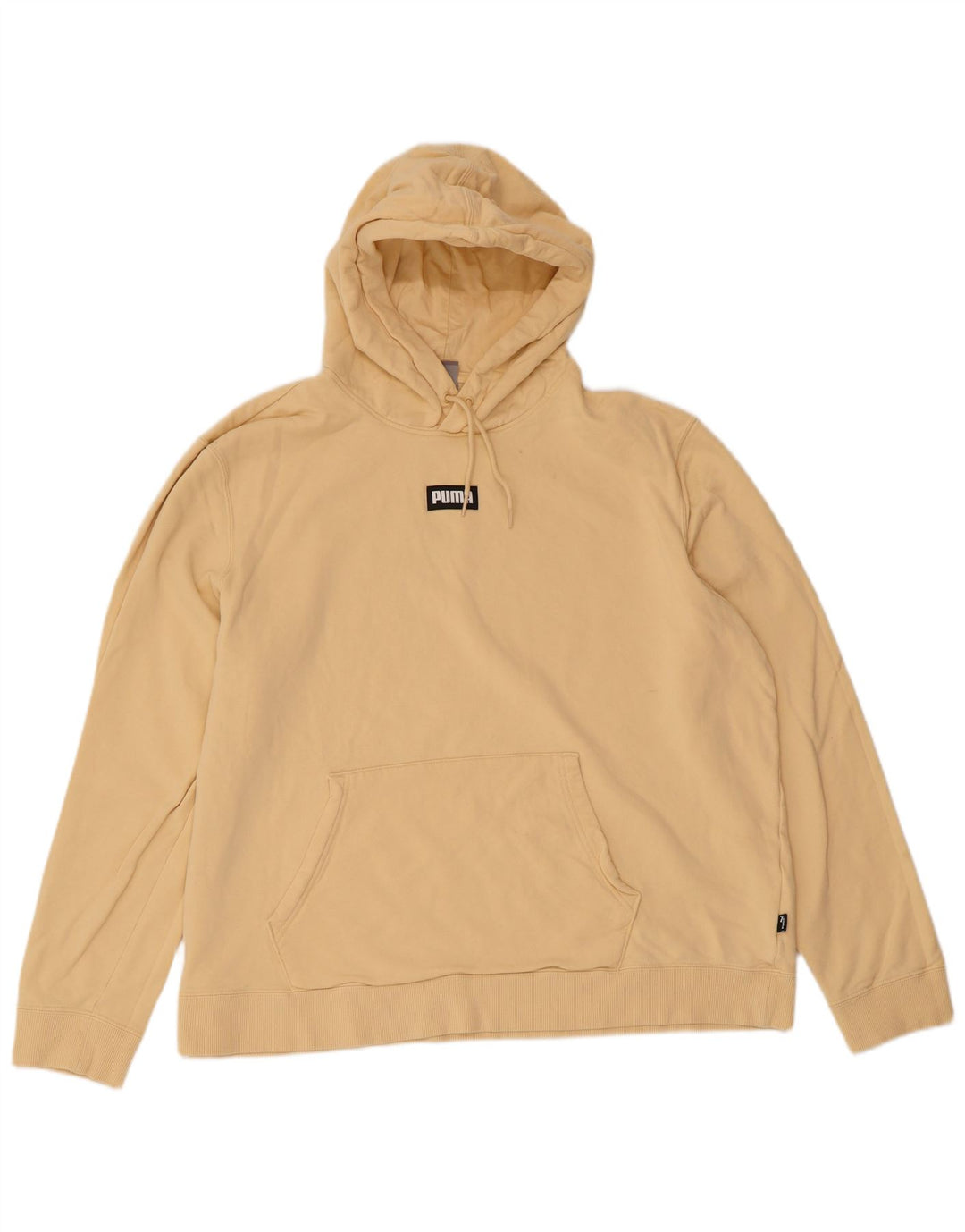 Puma Pull à capuche pour femme UK 20 2XL Beige Coton