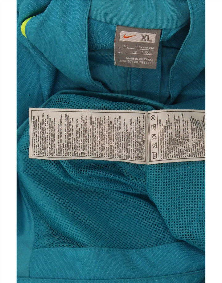 Veste de survêtement Nike Garçon Barcelone 13-14 ans XL Bleu Polyester