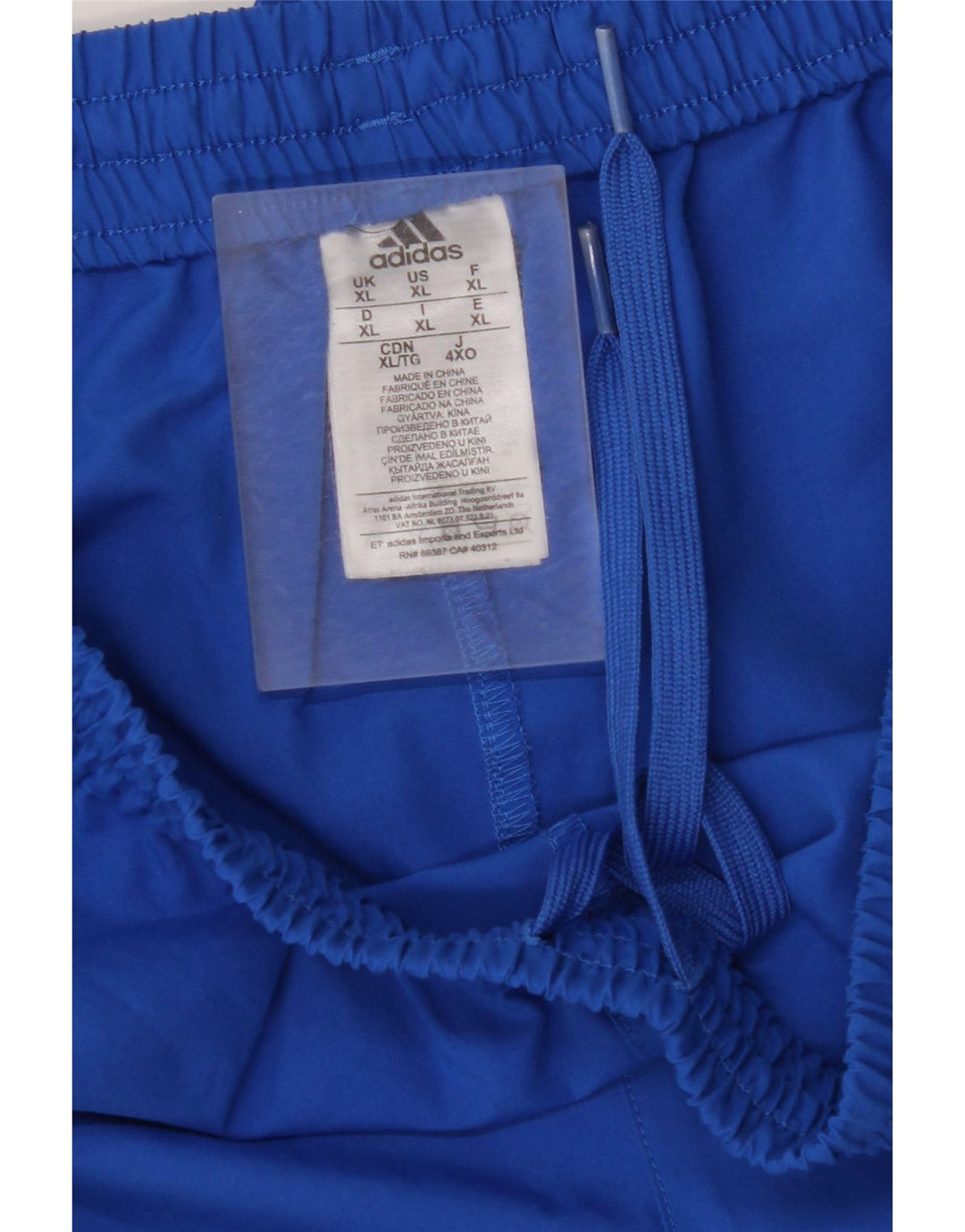 ADIDAS Short de sport Leinster Rugby pour femme XL Bleu Polyester