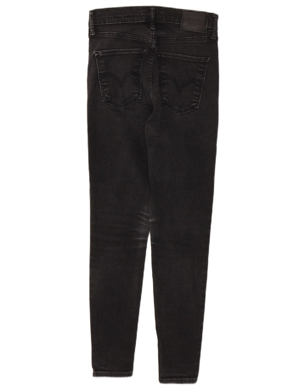 Levi's Jean Super Skinny Taille Haute Femme W26 L28 Gris Coton