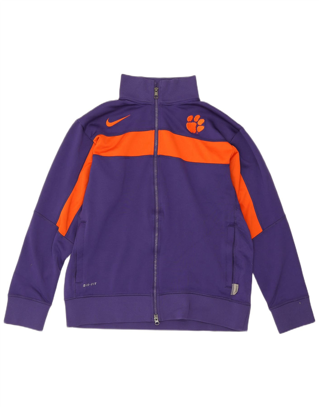 NIKE Veste de survêtement Dri Fit pour homme en polyester color block violet moyen