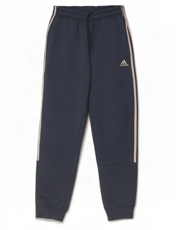 Adidas Pantalon de survêtement pour homme en coton bleu Taille S