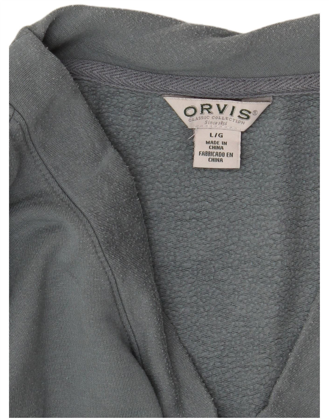 Orvis Sweat-shirt surdimensionné pour femme UK 16 Large Gris