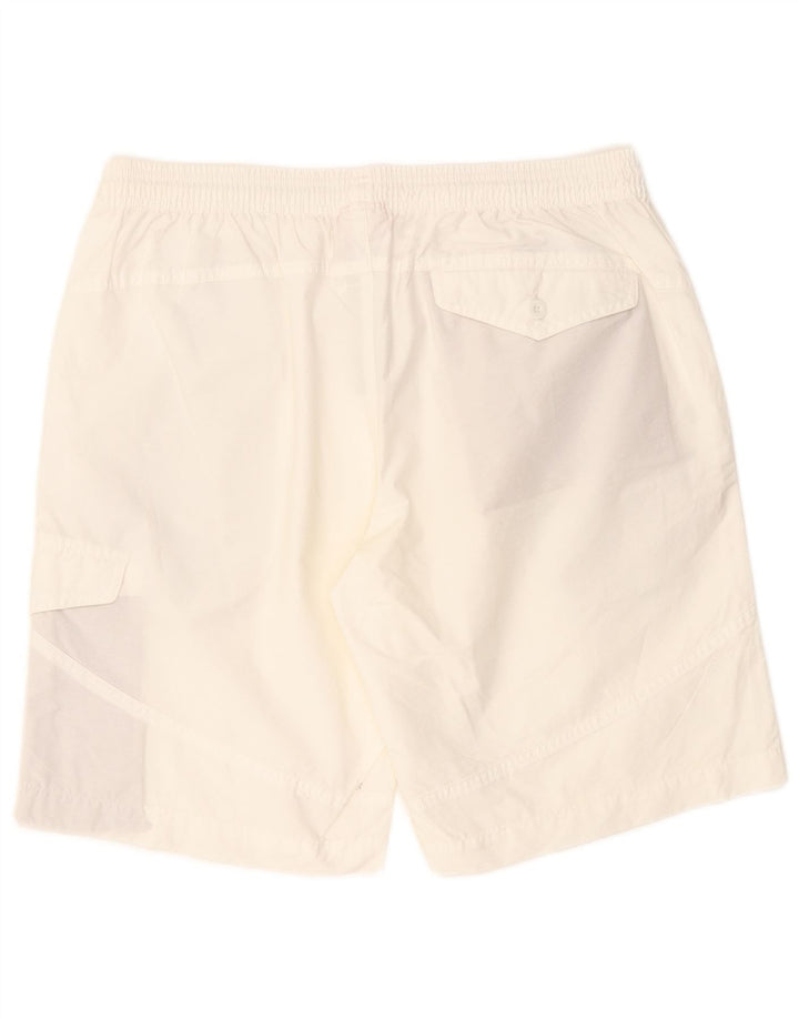 Puma Short de sport pour homme en coton blanc Taille L