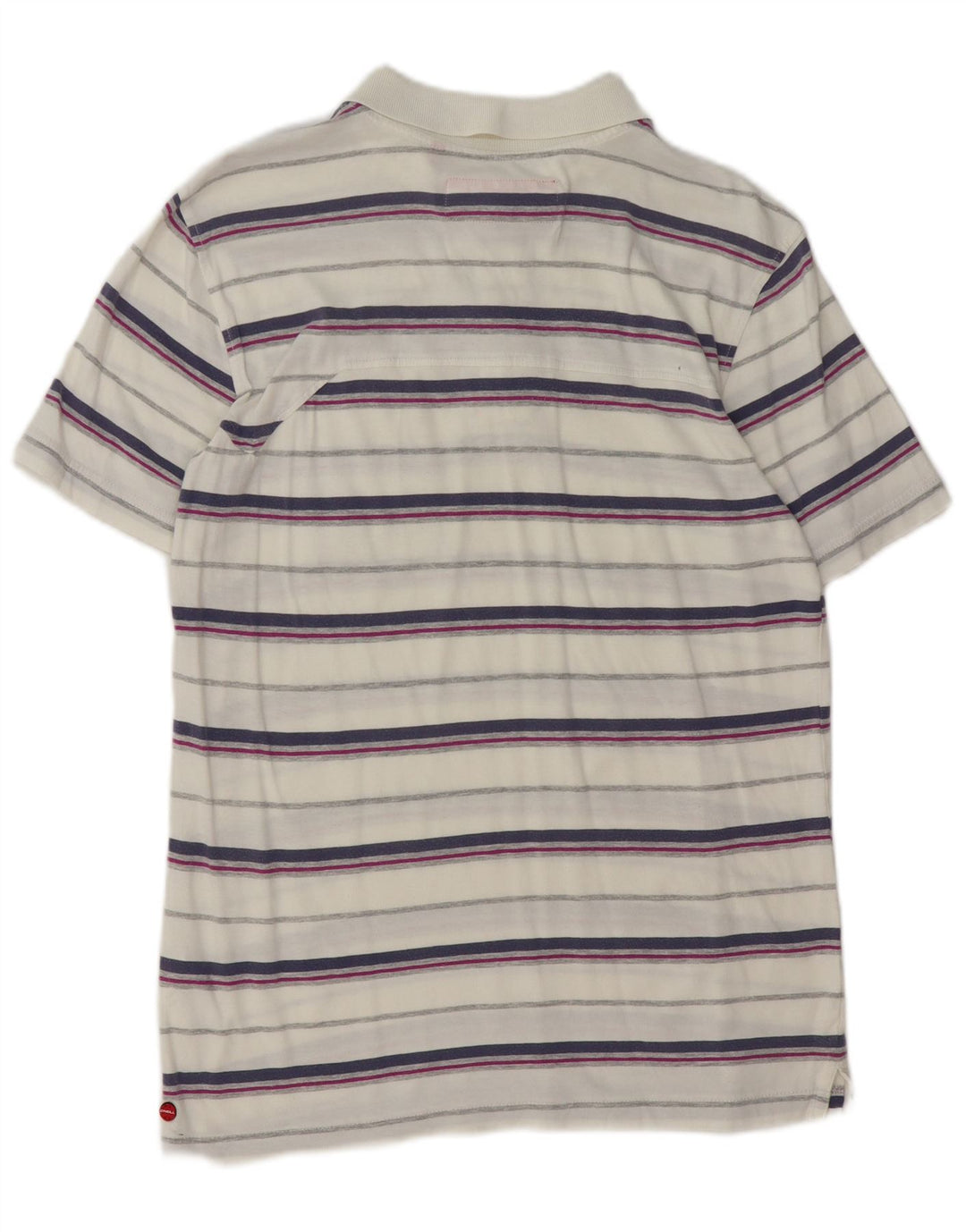 O'Neill Polo Homme Coton Rayé Blanc Moyen