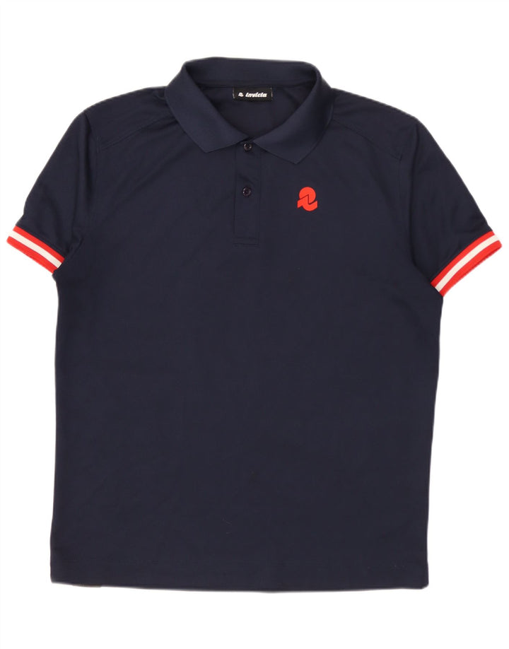 Invicta Polo Homme Petit Bleu Marine Polyester