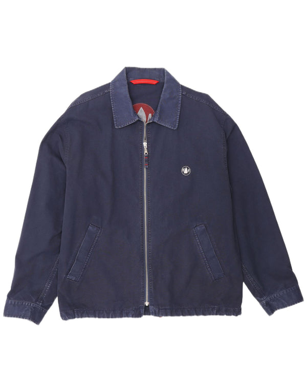 Murphy & Nye Veste Bomber Homme UK 42 XL Bleu Marine Coton