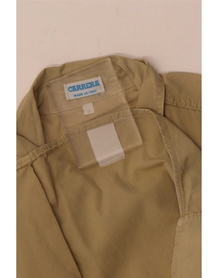 Carrera Chemise à manches courtes pour homme en coton beige Small