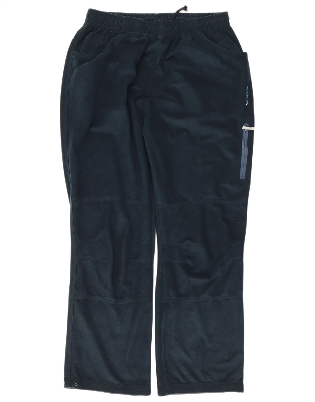 Diadora Pantalon de survêtement cargo pour homme UK 42 Large Bleu Polyester