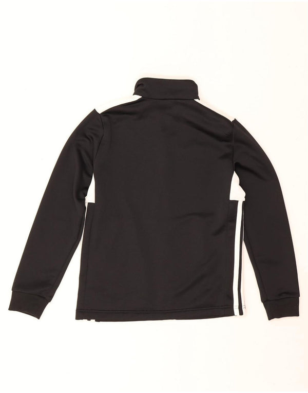 Adidas Veste de survêtement pour garçon 11-12 ans Noir Colorblock Polyester