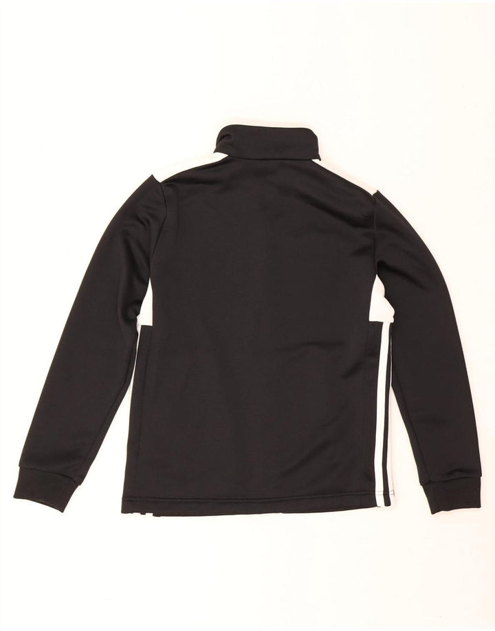 Adidas Veste de survêtement pour garçon 11-12 ans Noir Colorblock Polyester