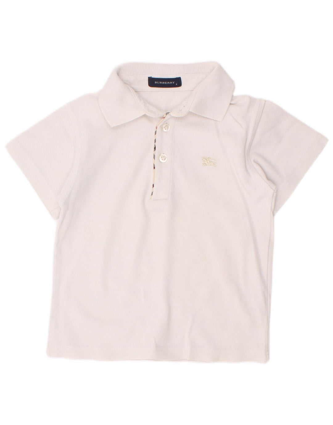 Burberry Polo Garçon 2-3 ans Blanc