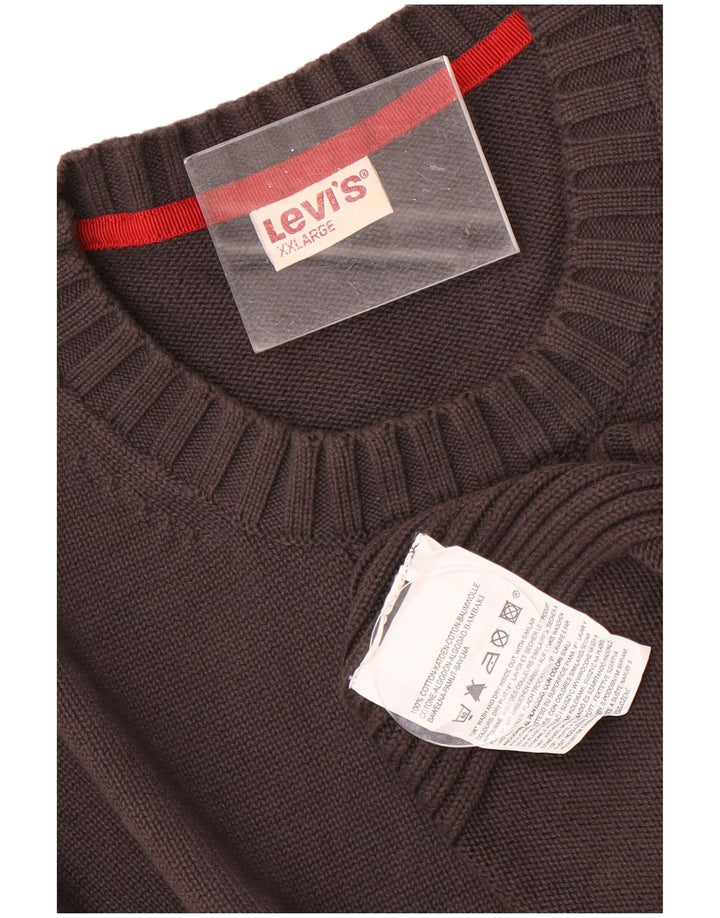 Levi's Pull Col Ras du Cou 2XL Homme Noir Coton