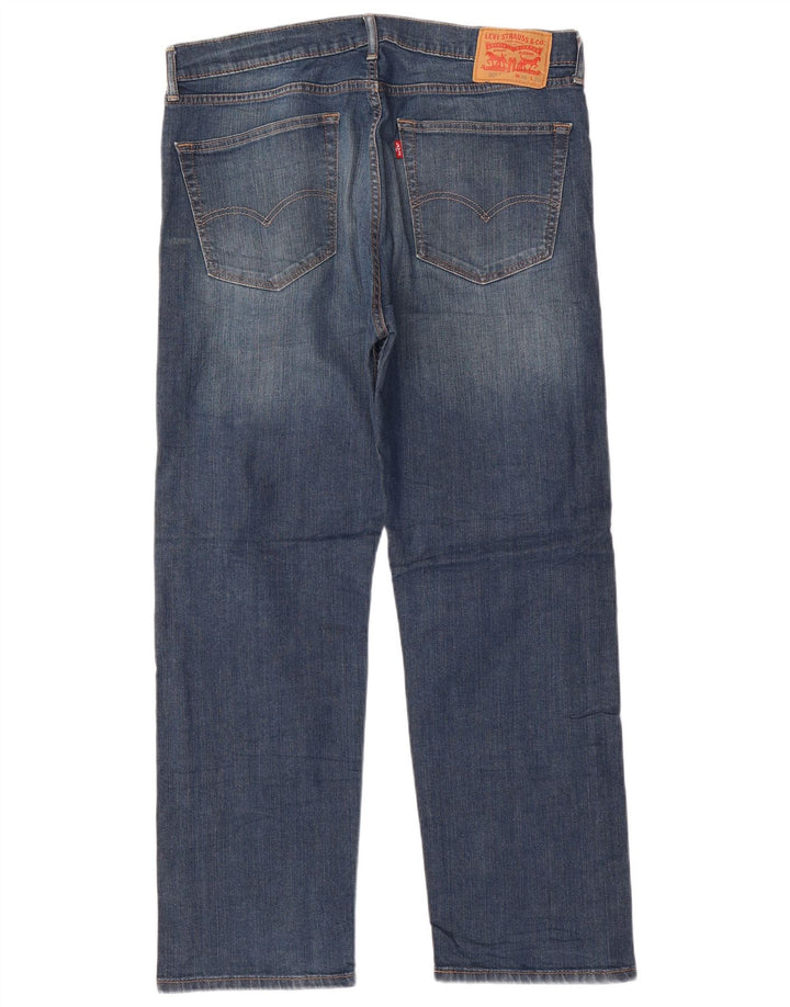 LEVI'S Jean Droit 505 Homme W36 L30 Bleu Coton