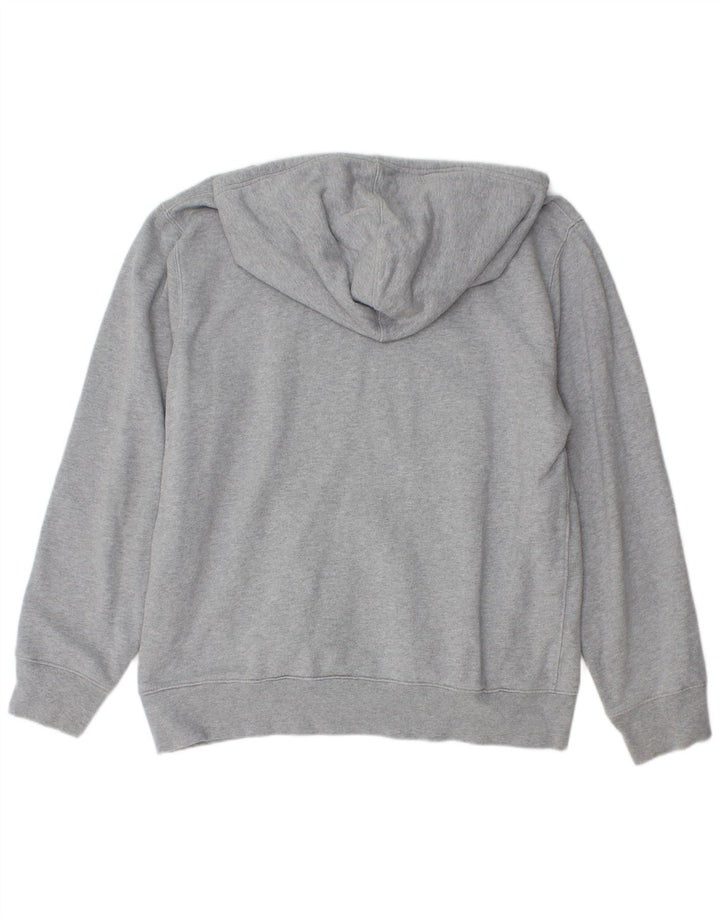 Levi's Pull à Capuche Graphique Homme Gris Coton Large