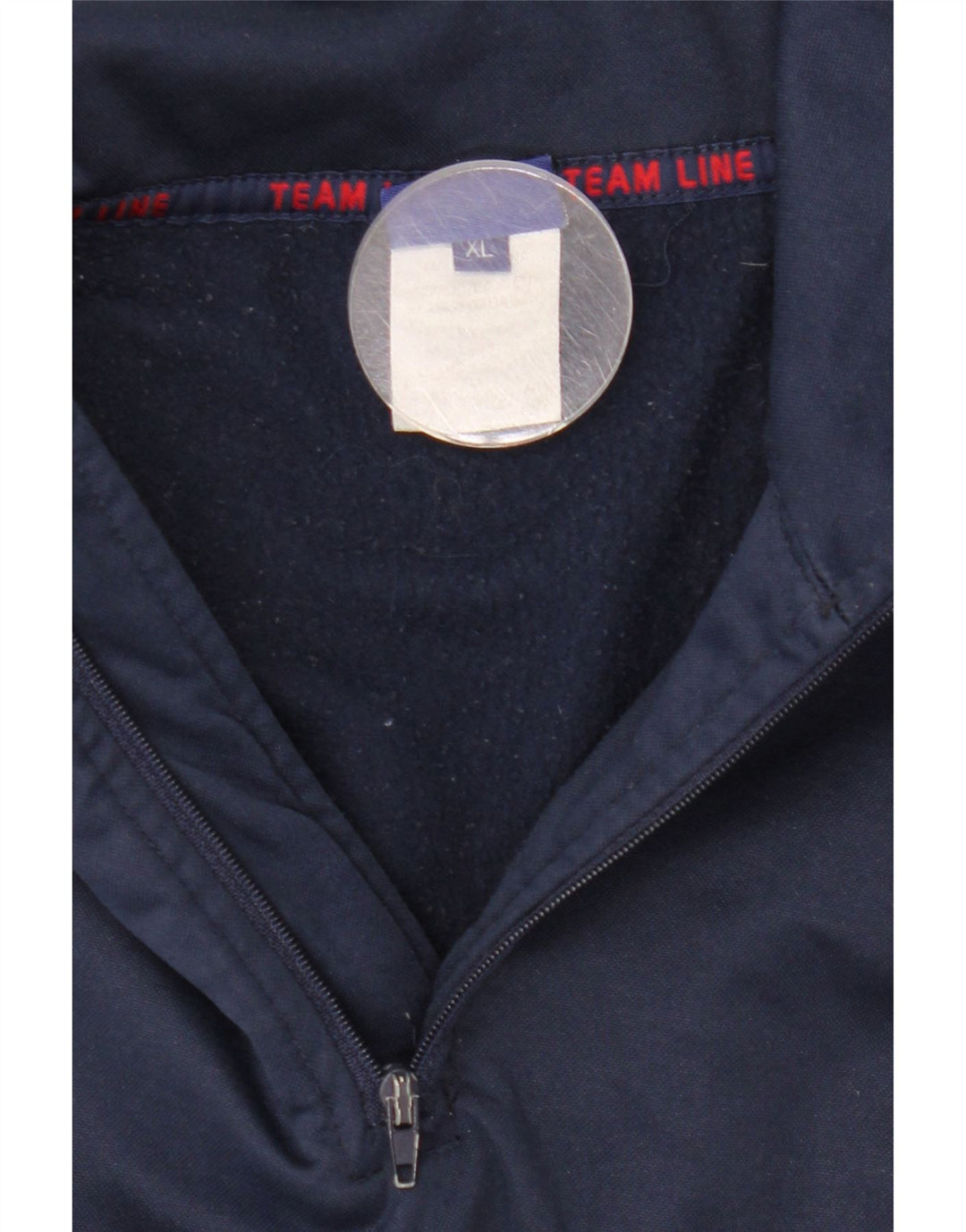Asics Homme Pull Survêtement Top Veste XL Bleu Marine Polyester