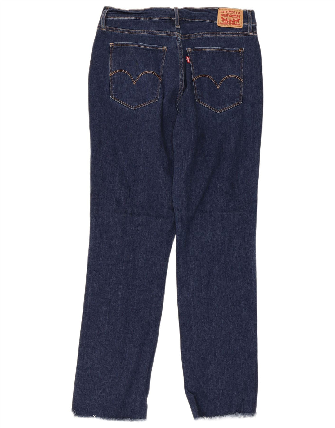 Levi's Jean Droit 724 Taille Haute Femme W32 L32 Bleu