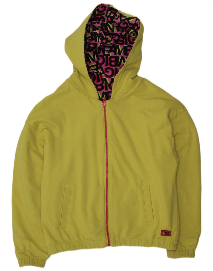 VINTAGE Veste réversible à capuche graphique pour filles 11-12 ans Coton rose